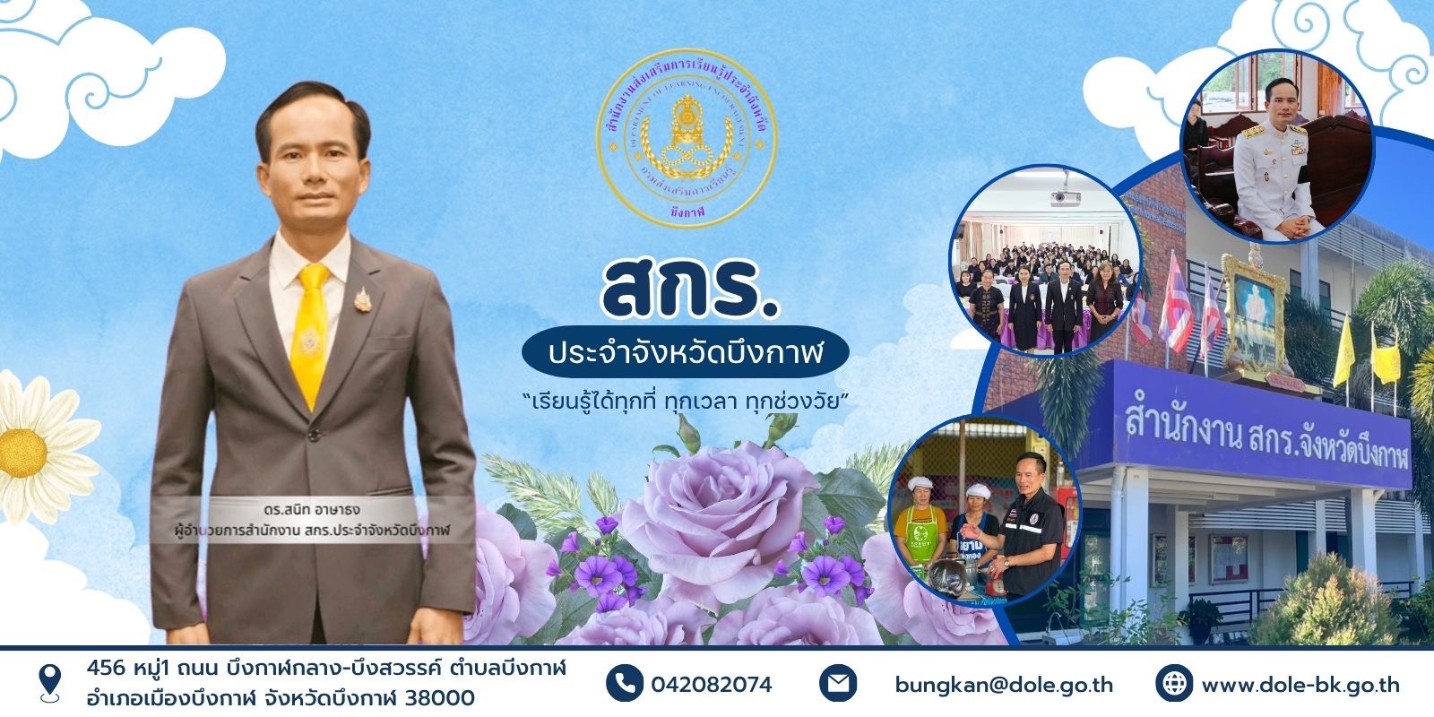 อาคารสำนักงานส่งเสริมการเรียนรู้ประจำจังหวัดบึงกาฬ